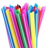 трубочка для bubble tea 20 см, цветные трубочки для напитков, пластиковая трубочка для bubble tea, трубочка для фруктовых добавок, длинная трубочка для напитков, трубочка для желе и напитков, яркая трубочка для bubble tea